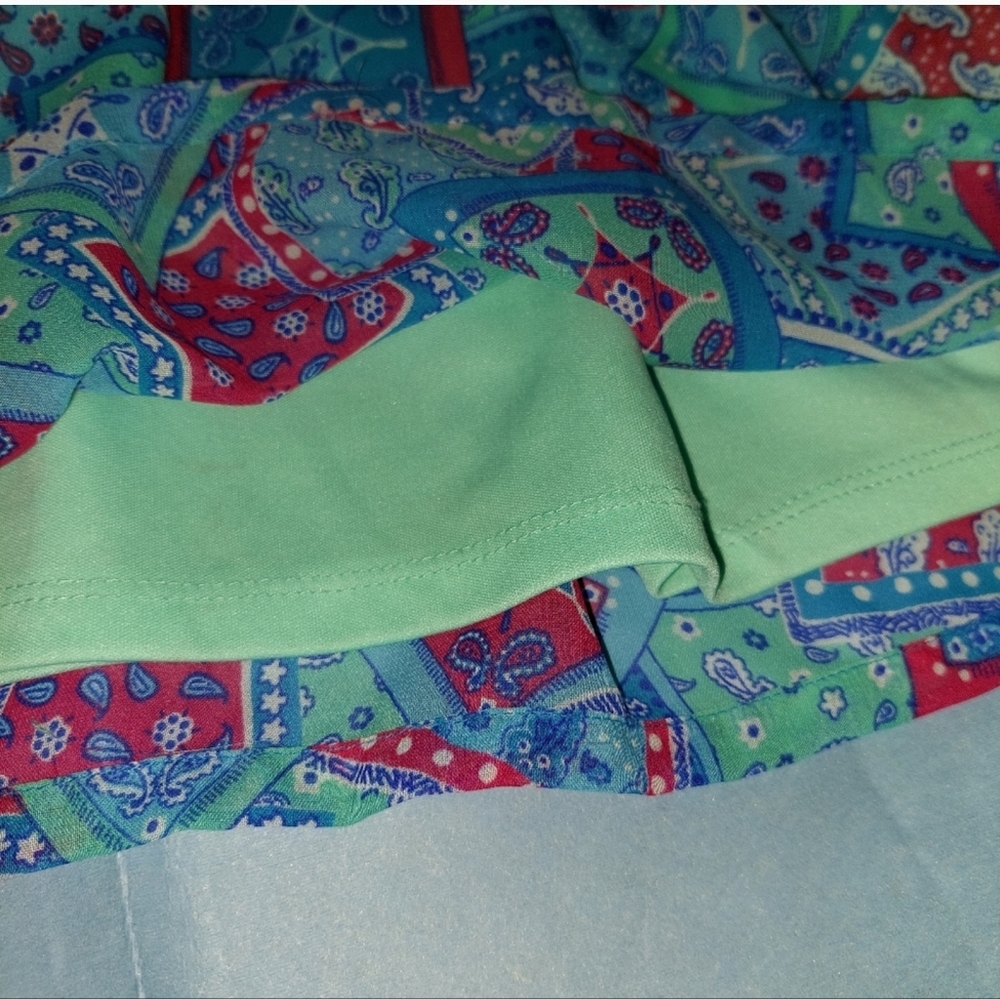 Girls Dress Multi Colored Patterned, Size Small - Picture 3 of 7